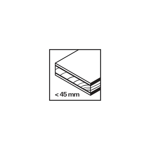 Pictrogram saw blade wood panel