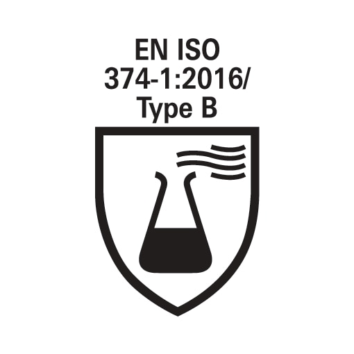 EN ISO 374-1:2016_Type B_pictogram