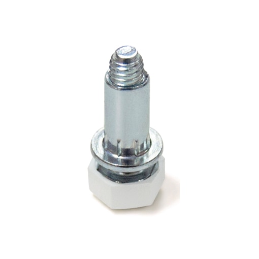 Vérin M6 hexagonal avec écrou
