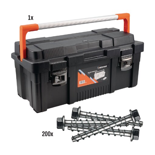 Schraubanker MMS+ SS 10x80 + Tool Box PREMIUM