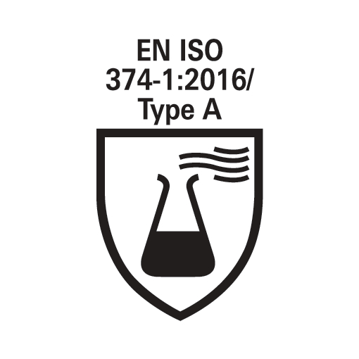 EN ISO 374-1:2016_Type A_pictogram