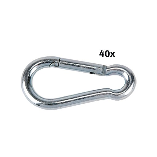Duo Karabinerhaken DIN 5299 C
