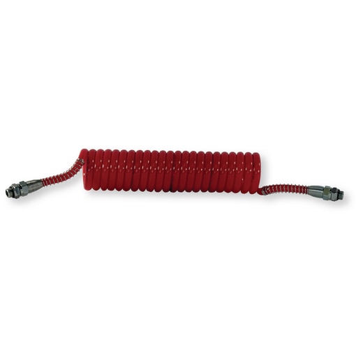 Luchtremspiraal PU D80 M16 Rood