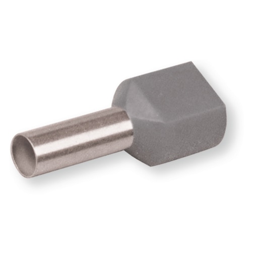 DOUBLE FERRULE 0,75N GREY