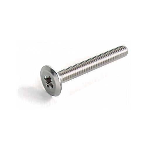 Vis M4 à tête extraplate long. 40 mm