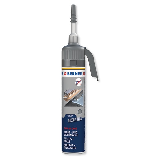 Gun in one adhesive + sealant grey Premium 200ml