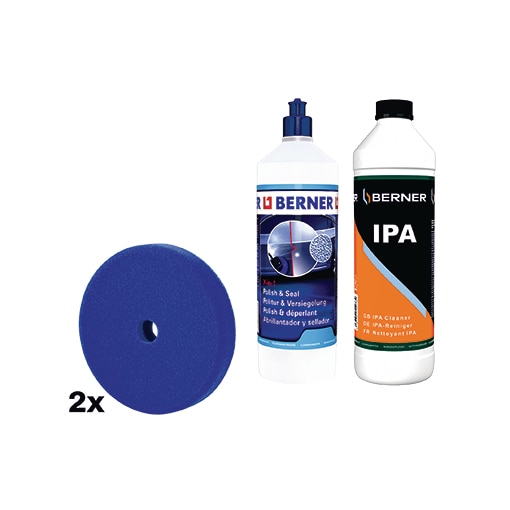 X-in-1 Politur-Set inkl. IPA-Reiniger
