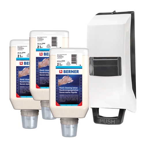 Spenderpaket Handreinigungslotion 2 l