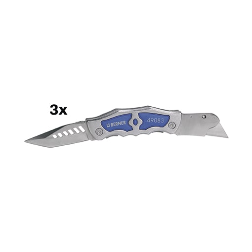 3er-Pack Doppelklingenmesser