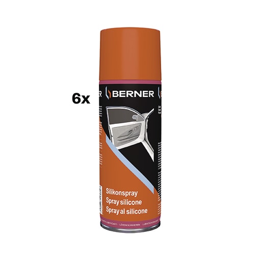 6er-Pack Silikonspray