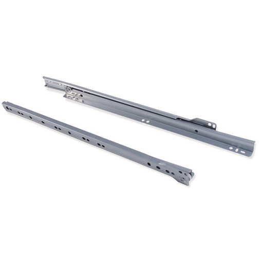 Coulisses roulettes T30C L. 250 mm blanc