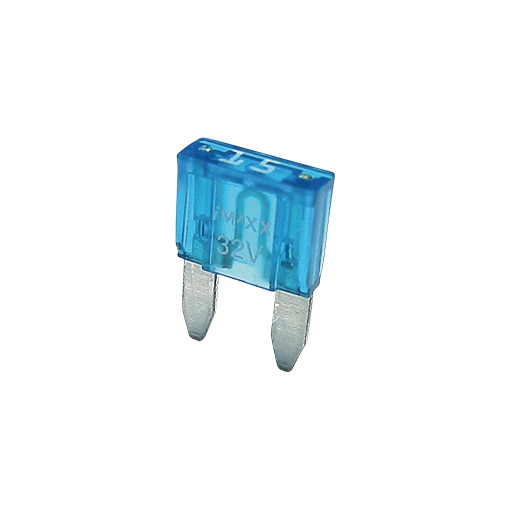 Blade fuse Mini 15A blue