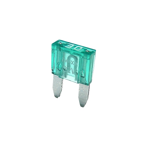 Blade fuse Mini 30A green