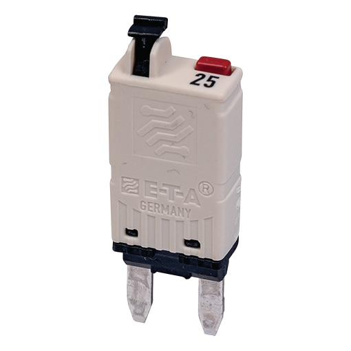 Automatic fuse Mini 25A white