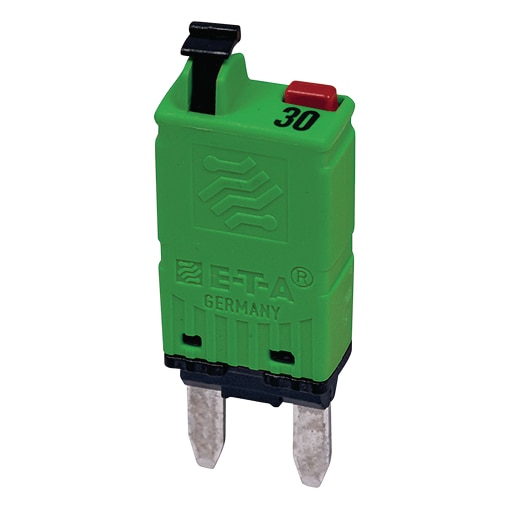 Automatic fuse Mini 30A green