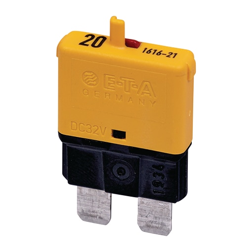 Automatic fuse Normal 20A yellow