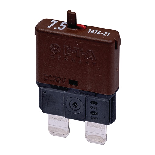 Automatic fuse Normal 7.5A brown