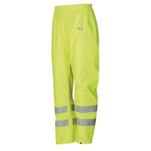 Warning protection rain trousers