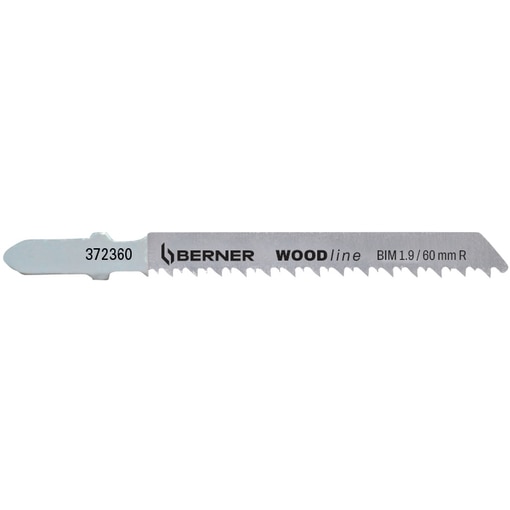 Jig saw blade for wood WOODline Premium bimetal 1,9 / 60 R