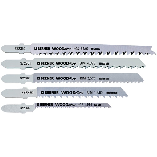 Assortiment de lames pour bois, 25 pièces