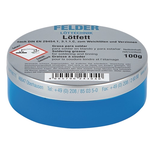 Solder Grease Can 100gr