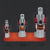 SPRING LOADED JOINT SET, 3 PCS