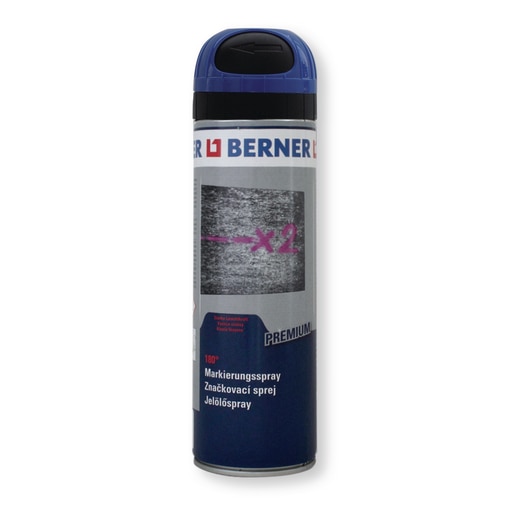 MARK.SPRAY PREM. BLUE 500ML