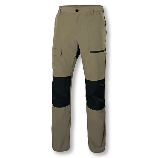 Pantalón trekking marrón, talla XL