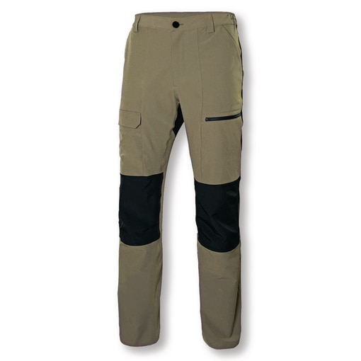 Calça Trekking beige/preta tamanho XL