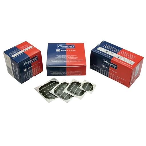 Boîte 50 pièces réparation pneumatique tubeless 45 x 45 mm 66203-67