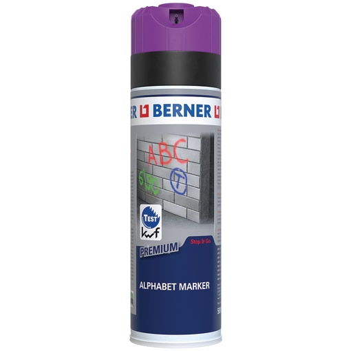 ALPHABET MARKER PURPLE 500ML