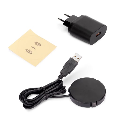 Emuca Chargeur sans fil caché  Airtop 2, Ø60mm, 5V2A QI-10W