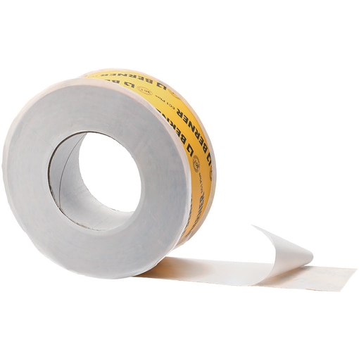 Dampsperretape 60mm x 40m Berner Gul