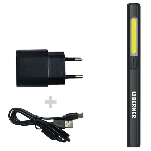 Slim.Alu. Pen Light+charger TC