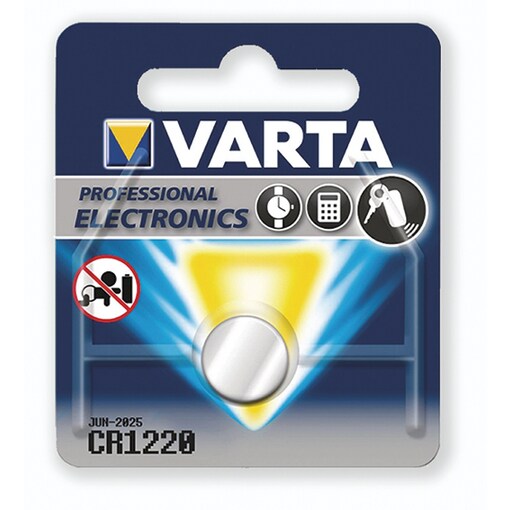 Pile bouton Varta 3V CR1220