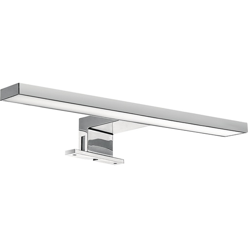 Spot LED pour miroir de salle de bain Virgo, IP44, 300 mm,  Chromé