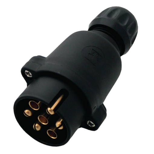 12V 7P PLUG PLASTIC JAEGER