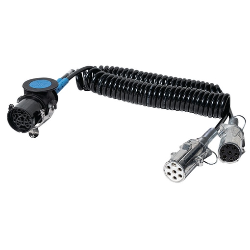 24V 15P/2X7P Spiral Alu PRM