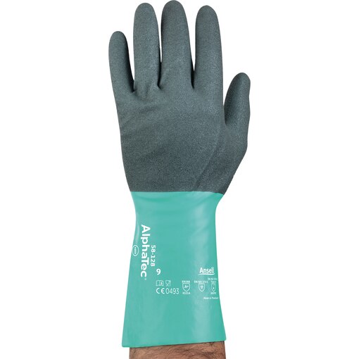 Chemical protection glove, 35cm