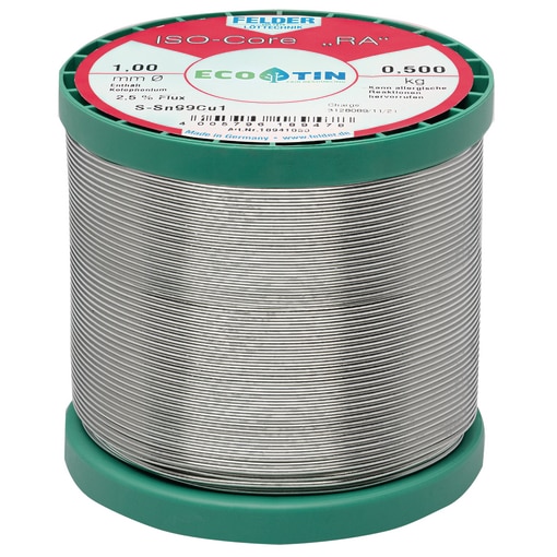 SOLDER SPOOL SN99 1,0MM 500G 