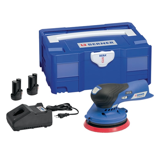 Cordless random orbital sander BACROS BL 12 V, 2.0 Ah, in BC+