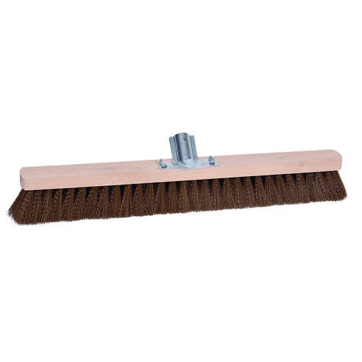 Balai fibres PET douille métal sans manche Ø28 600 mm