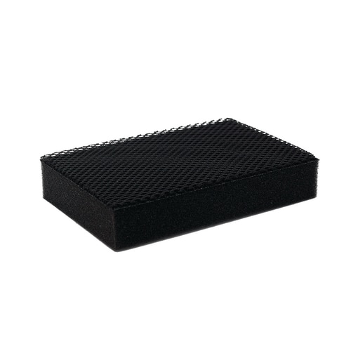Eponge Power premium 13,6x9x2,6 cm noire 4 pièces