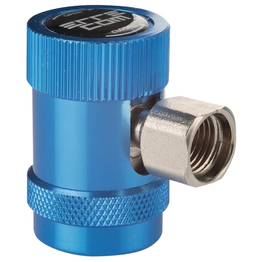 LP COUPLER BLUE R134a FEMALE 