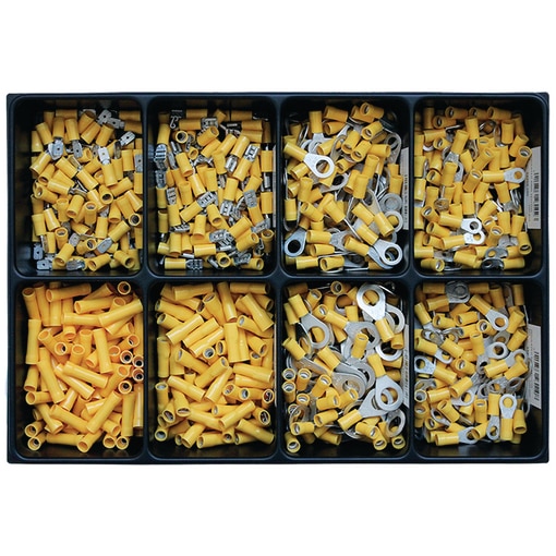 ASSORTMENT INSUL.CONN. YELLOW