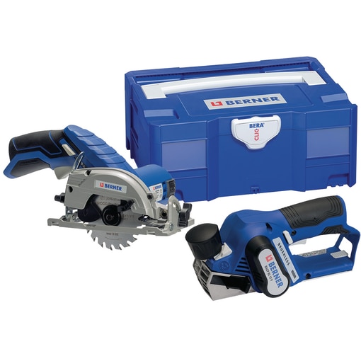 Cordless circular saw BACCS 12 V & Cordless planer BACP BL 12 V, in BC+ 