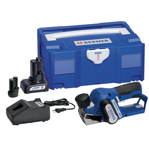 Cordless planer BACP BL 12 V, 2.0 & 6.0 Ah, in BC+