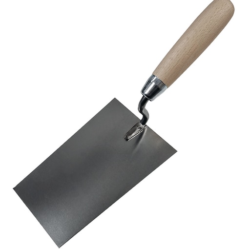 Mason trowel square stainless steel 