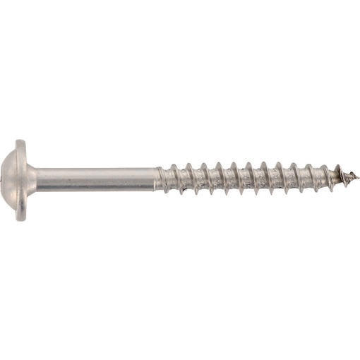 EasyFast Screw Countersunk with Milling-Head LH TX Inox A2