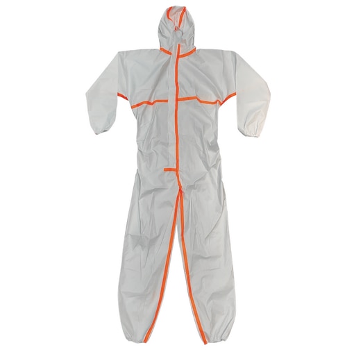 Disp. Coverall 4B/5B/6B white